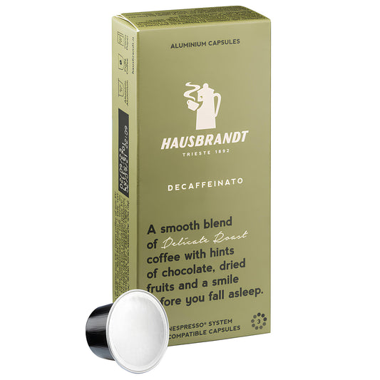 Hausbrandt Decaffeinato 10/1 Nespresso Kompatibilne Kapsule