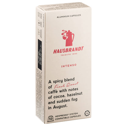 Hausbrandt Intenso 10/1 Nespresso Kompatibilne Kapsule - 6