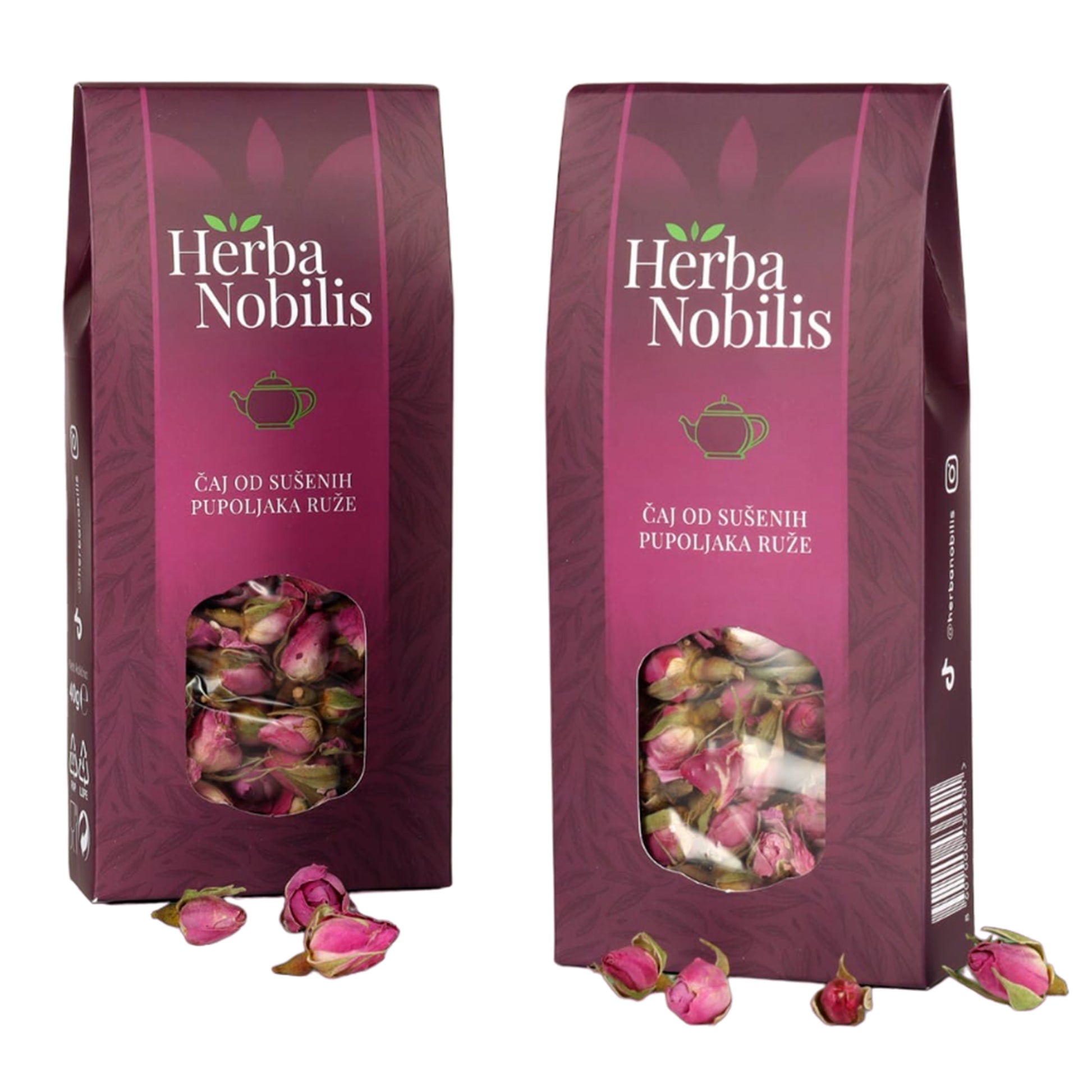 Herba Nobilis - Čaj od Sušenih Pupoljaka Ruže (40g) / 2