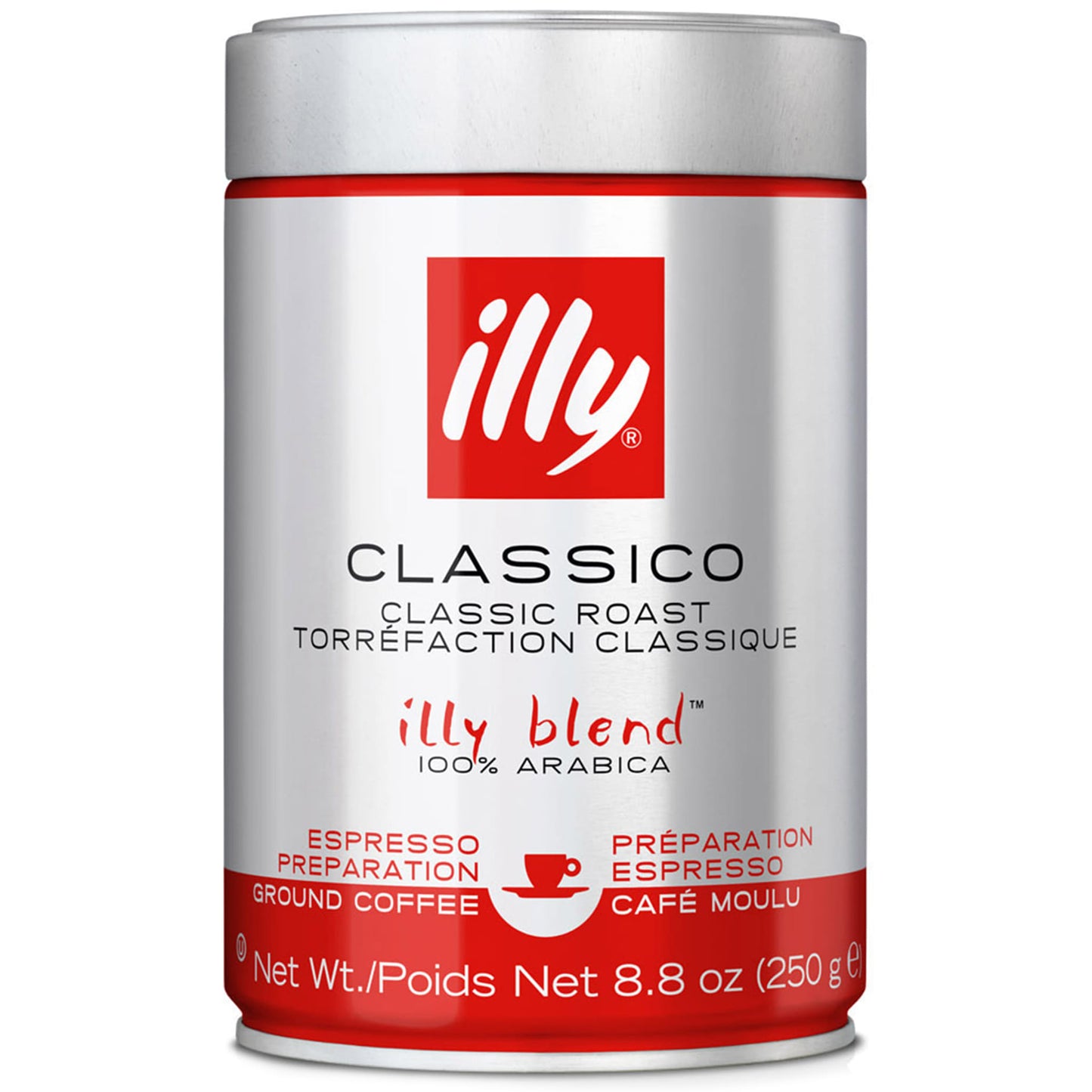 illy Classico 250g Mlevena Espresso Kafa