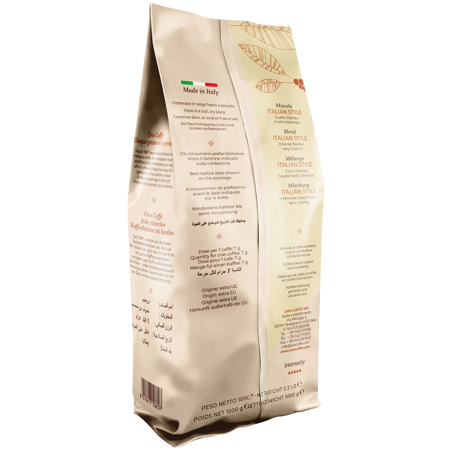 ORO Caffè Italian Style 1kg Espresso Kafa u Zrnu - 2