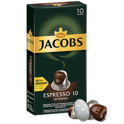 Jacobs Espresso Intenso 10/1 Nespresso Kompatibilne ALU Kapsule - 2