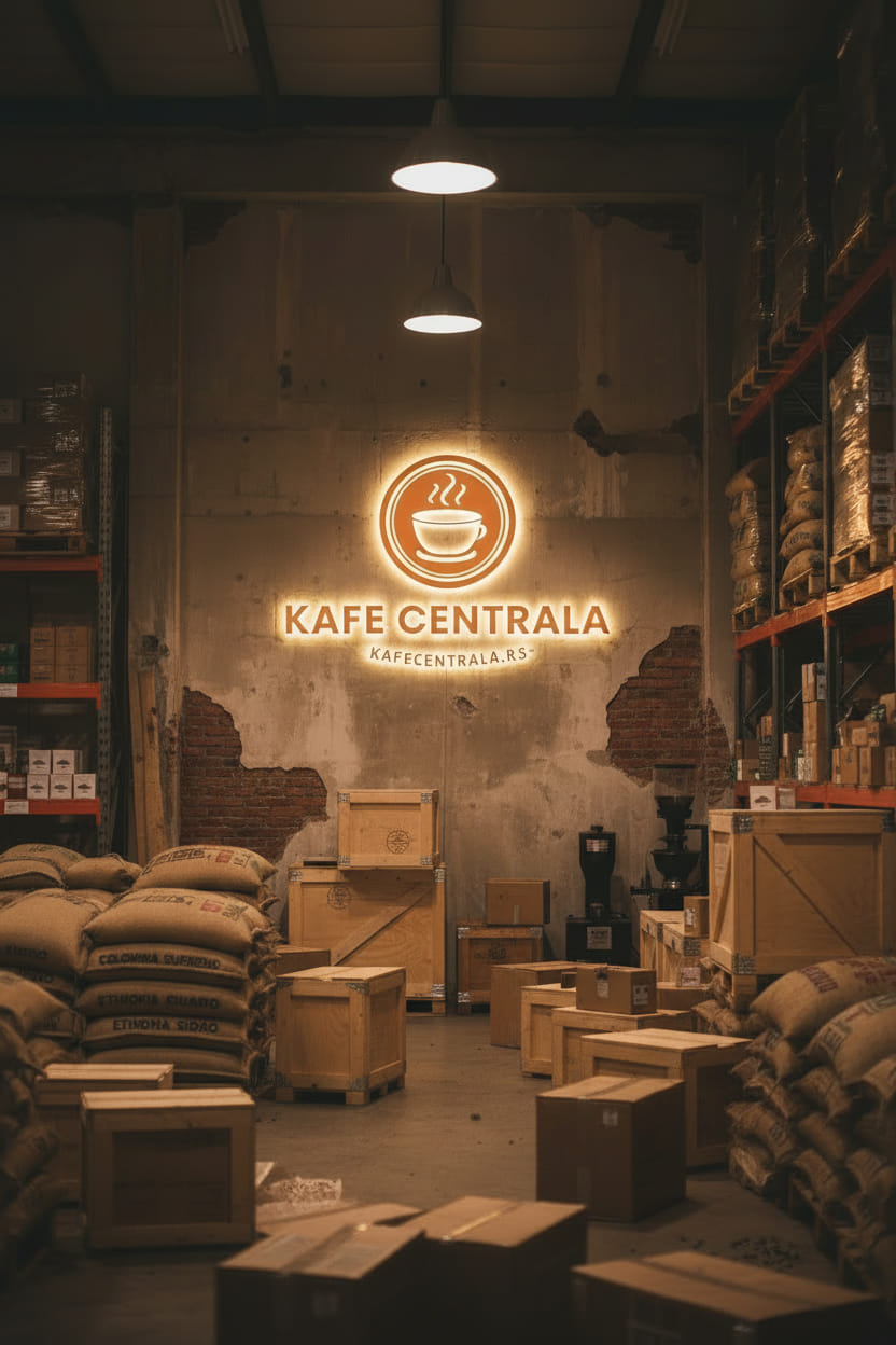 Kafe Centrala O Nama - Glavna