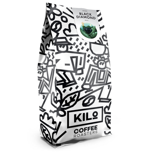 KILO Brazil Black Diamond 1kg Pržena Espresso Kafa u Zrnu