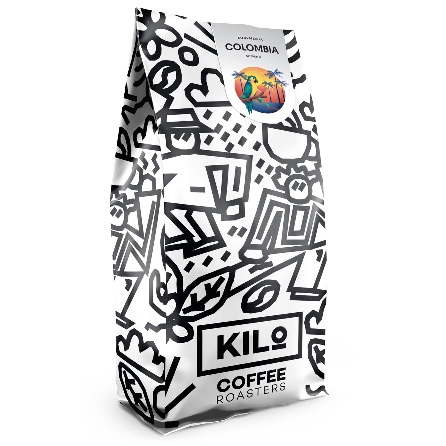 Colombia Supremo 1kg Pržena Espresso Kafa u Zrnu