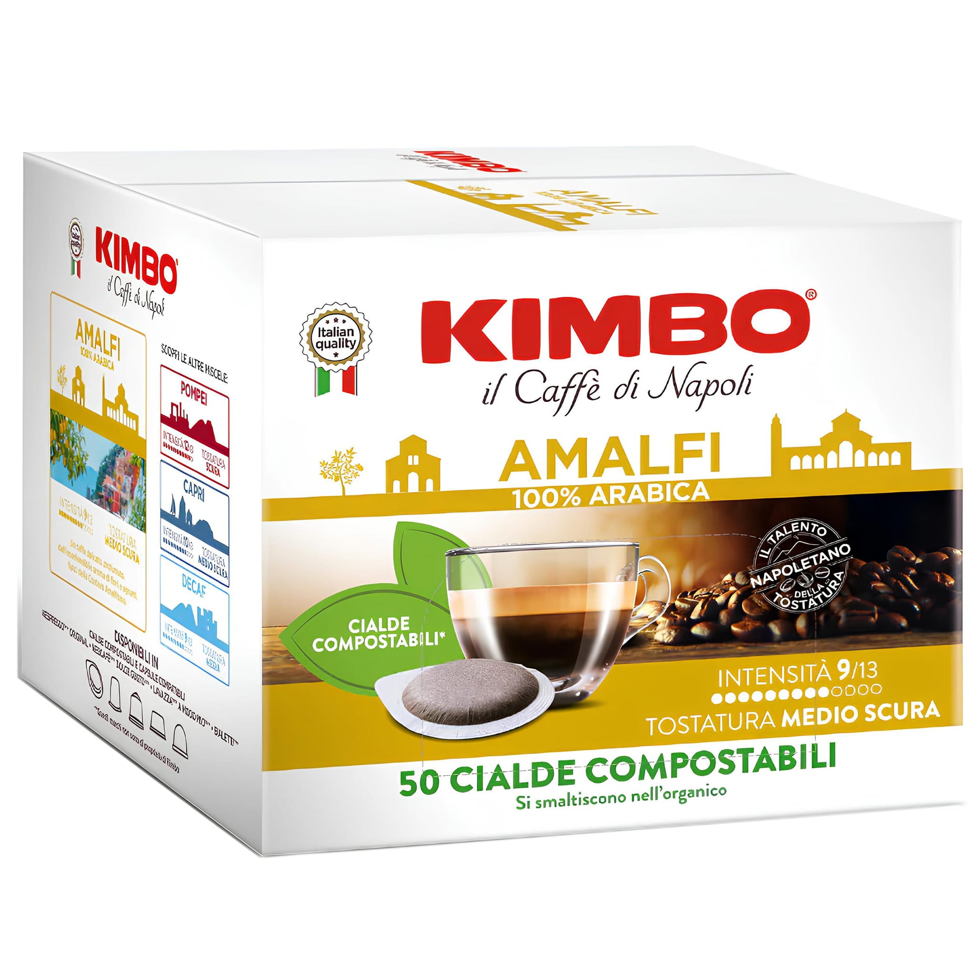Kimbo Espresso Amalfi 50/1 Cialde (Ćalde) ESE 44mm
