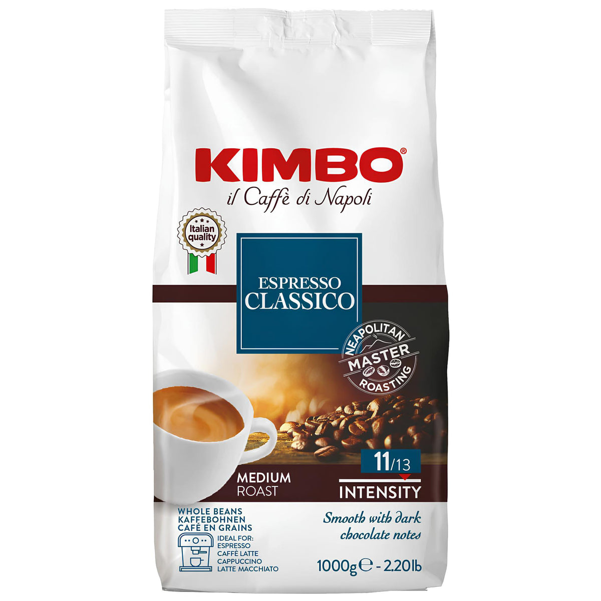 Kimbo Espresso Classico 1kg Espresso Kafa u Zrnu