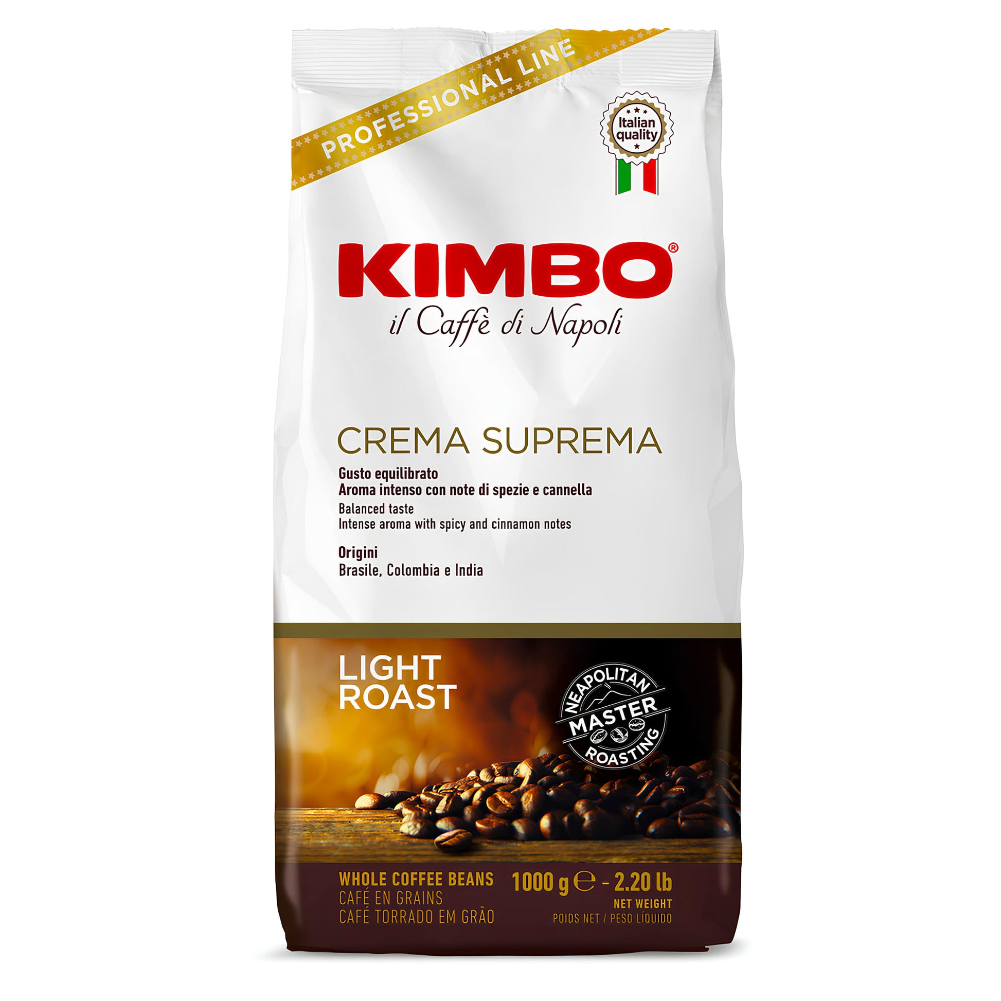 Kimbo Crema Suprema 1kg Pržena Espresso Kafa u Zrnu