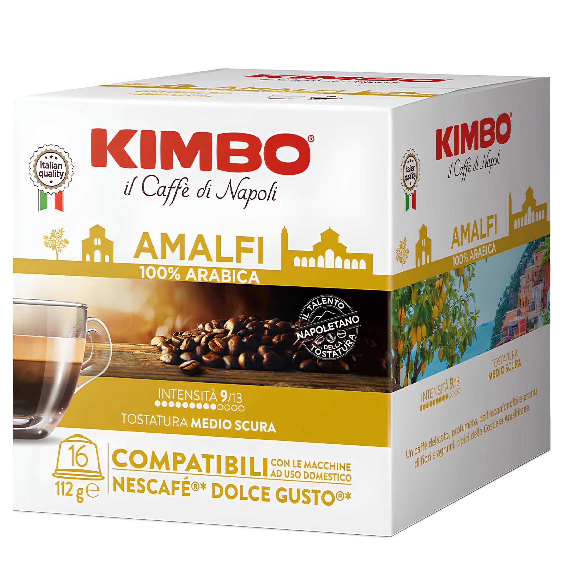 Kimbo Amalfi 100% Arabica 16/1 Dolce Gusto Kapsule