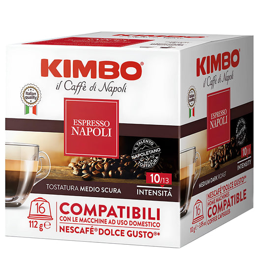Kimbo Dolce Gusto Kapsule Espresso Napoli 16/1 Crveno Pakovanje