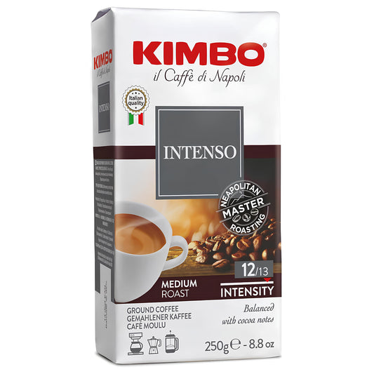 Kimbo Intenso 250g Mlevena Espresso Kafa Sivo Pakovanje