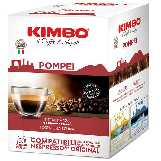 Kimbo Nespresso Kompatibilne Kapsule Pompei 50/1