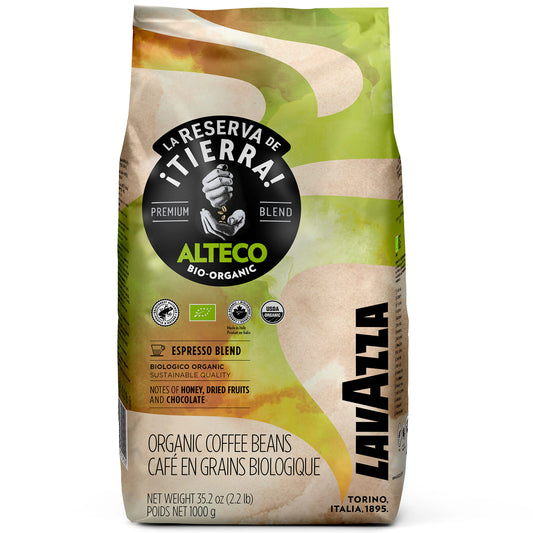 Lavazza Tierra! Alteco-Bio Organic Premium 1kg Pržena Espresso Kafa u Zrnu Horeca