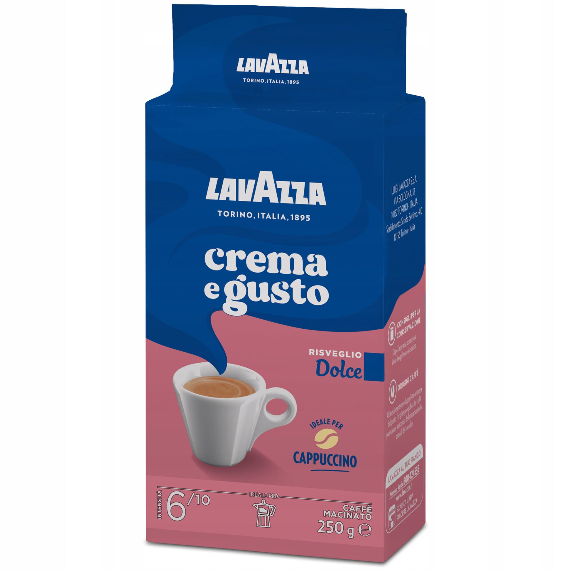 Lavazza Crema e Gusto Dolce 250g Mlevena Espresso Kafa - 3