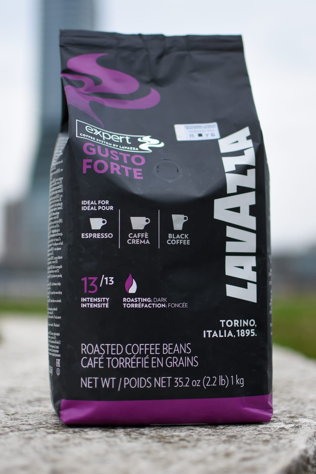 Gusto Forte Lavazza Ljubičasta Pržena Espresso Kafa u Zrnu - 4