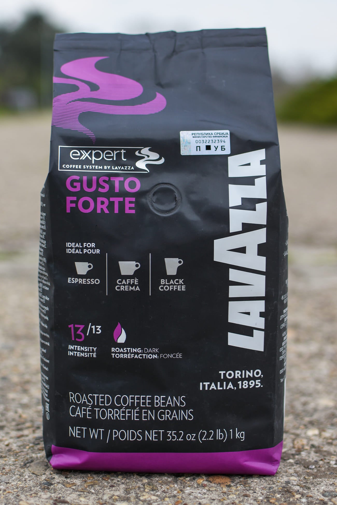 Lavazza Gusto Forte Expert 1kg Ljubičasta Pržena Espresso Kafa u Zrnu - 6Gusto Forte Lavazza Ljubičasta Pržena Espresso Kafa u Zrnu - 6