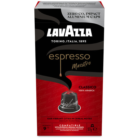 Lavazza Nespresso Kompatibilne ALU Espresso Kafe Kapsule Classico 10/1