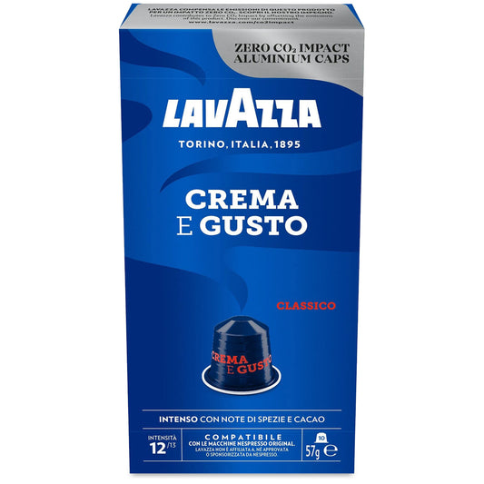 Lavazza Crema e Gusto 10/1 Nespresso Kompatibilne ALU Kapsule