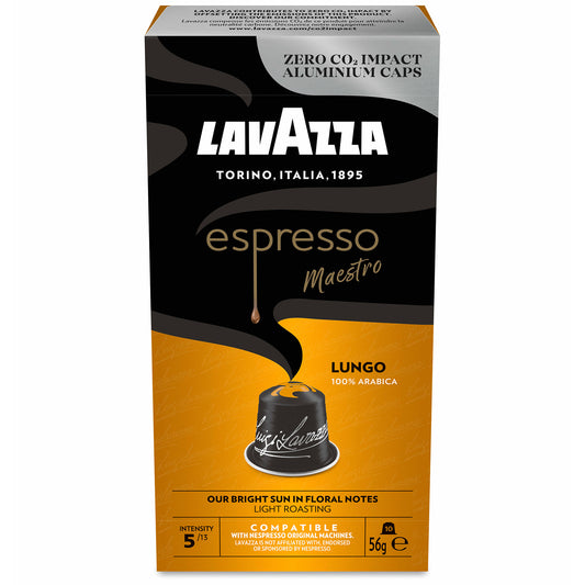 Lavazza Nespresso Kompatibilne ALU Espresso Kafe Kapsule Lungo 10/1