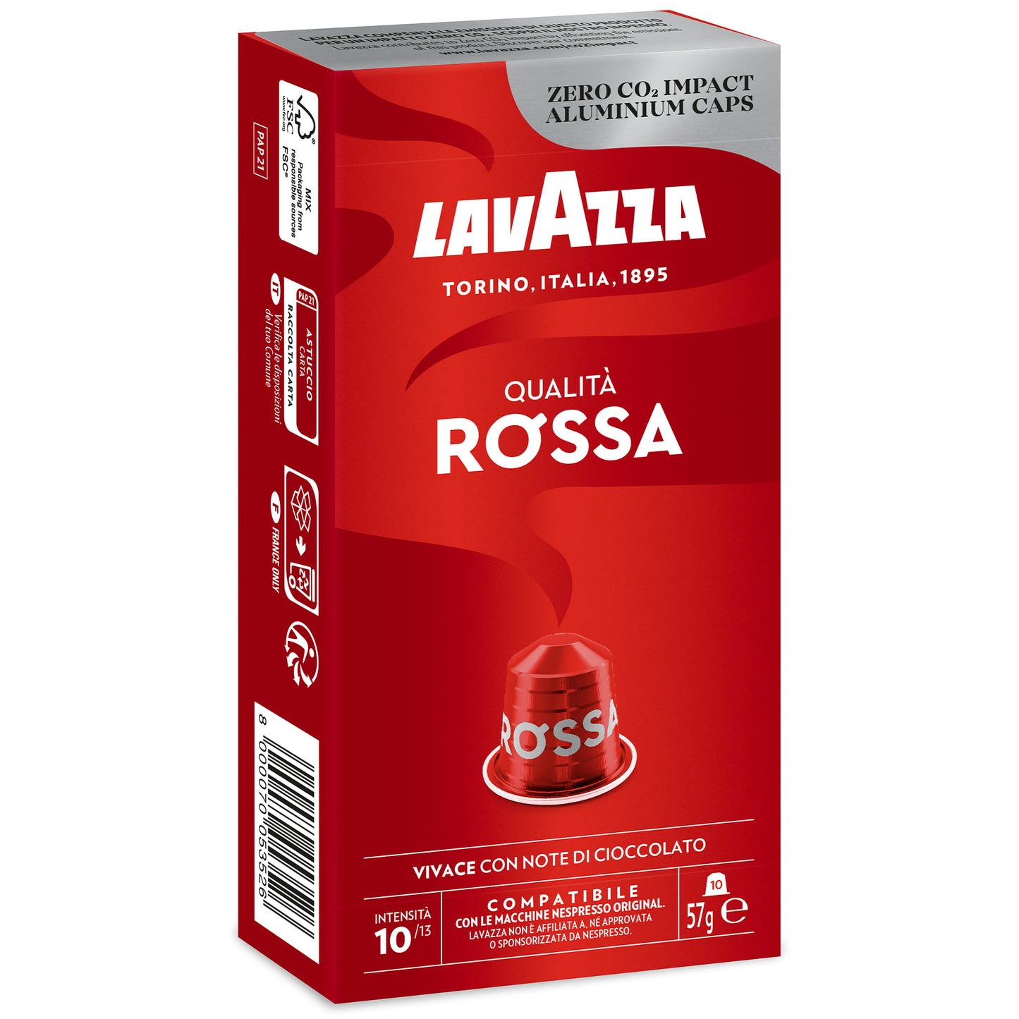 Lavazza Qualità Rossa 10/1 Nespresso Kompatibilne Kapsule - 2