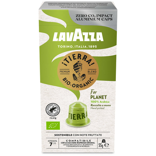 Lavazza Nespresso Kompatibilne ALU Espresso Kafe Kapsule Tierra For Planet 10/1