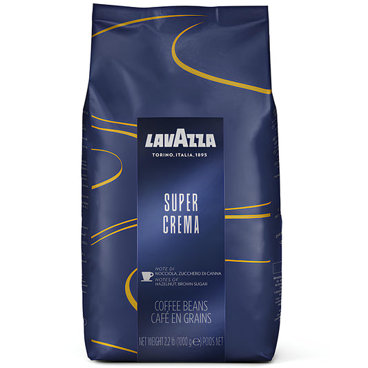Lavazza Super Crema Blue 1kg Pržena Espresso Kafa u Zrnu Horeca