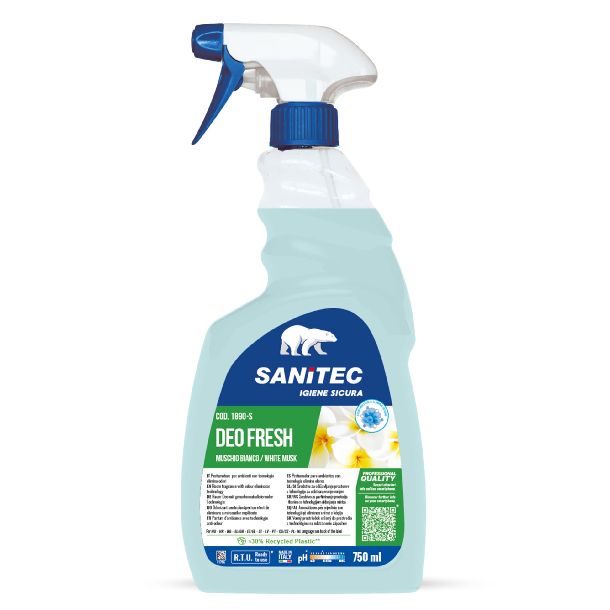 SANiTEC Deo Fresh White Musk 750ml