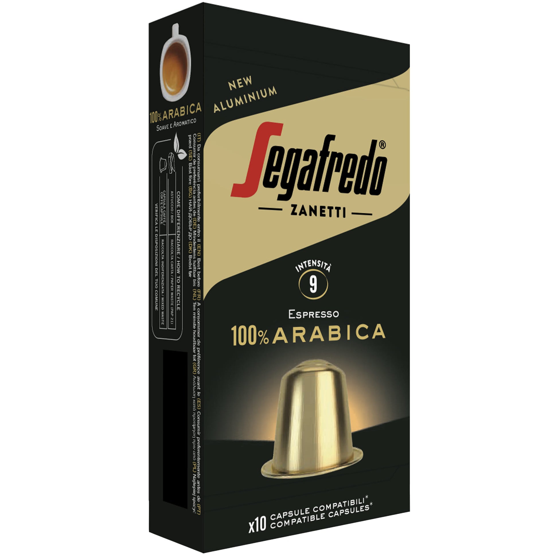 Segafredo Zanetti Nespresso Kompatibilne Kapsule za Espresso Kafu Supremo 10/1 - 2