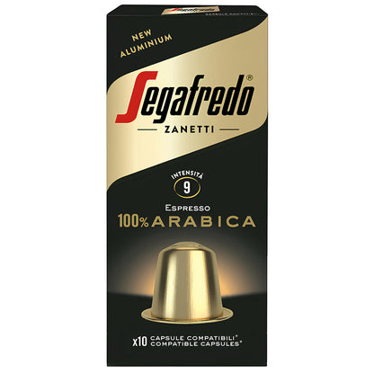 Segafredo Zanetti Nespresso Kompatibilne Kapsule za Espresso Kafu Supremo 10/1