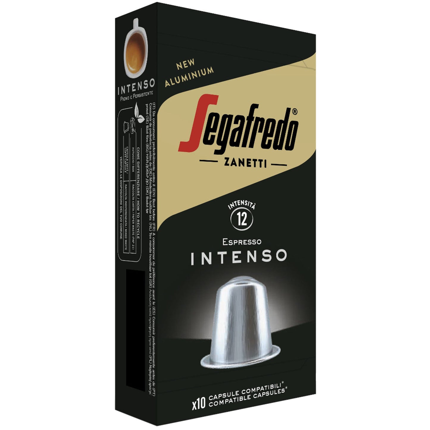 Segafredo Zanetti Nespresso Kompatibilne Kapsule za Espresso Kafu Intenso 10/1 - 2