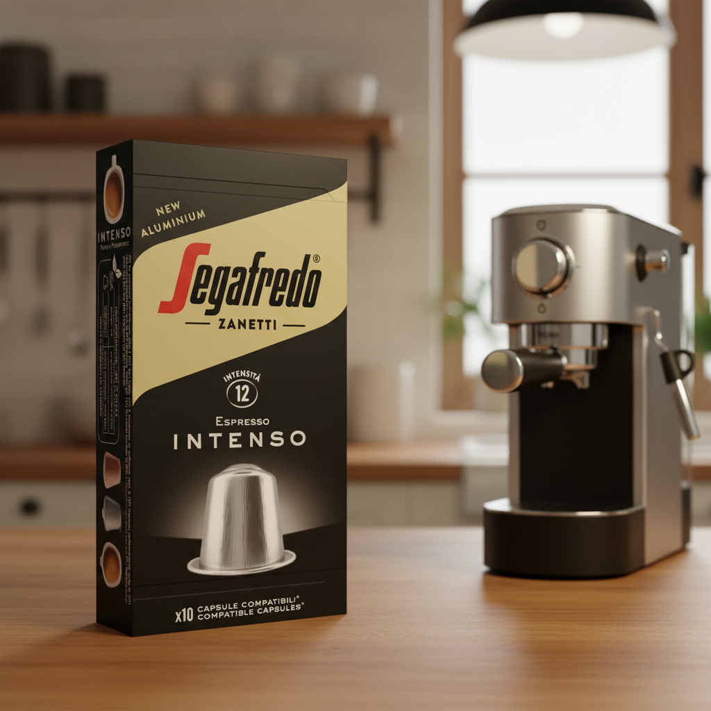 Segafredo Zanetti Nespresso Kompatibilne Kapsule za Espresso Kafu Intenso 10/1 - 4