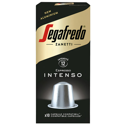 Segafredo Zanetti Nespresso Kompatibilne ALU Kapsule Espresso Intenso 10/1